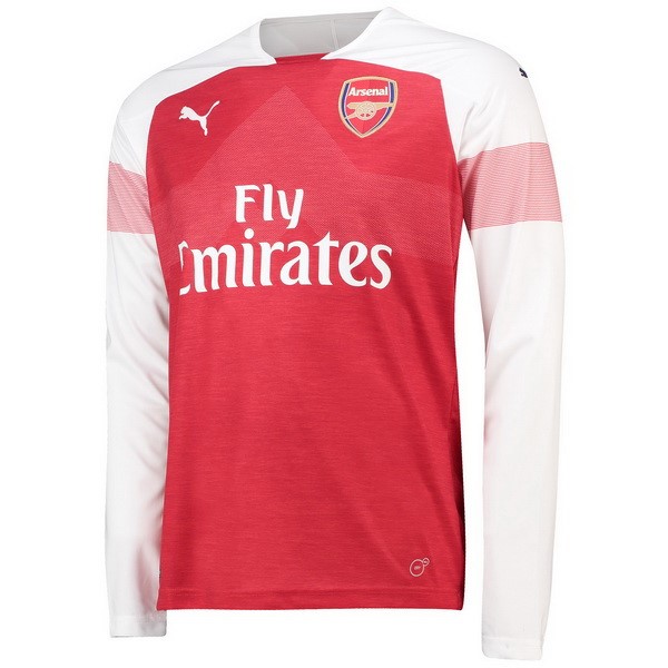 Camiseta Arsenal 1ª ML 2018-2019 Rojo